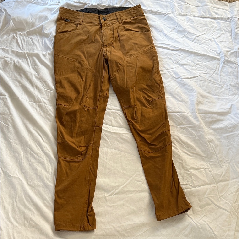 Kuhl Men's Chinos in Caramel Brown